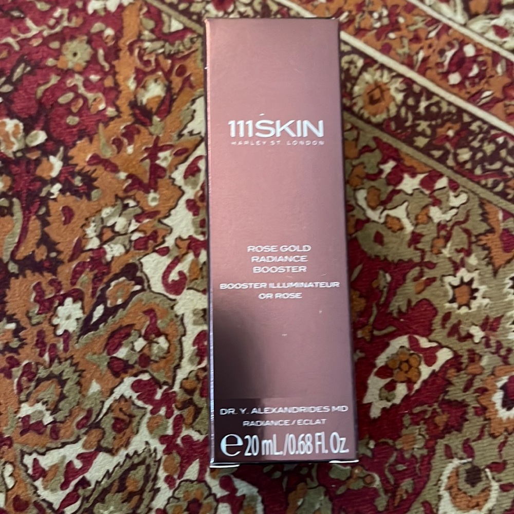 NWT 111Skin Rose gold Radiance Booster